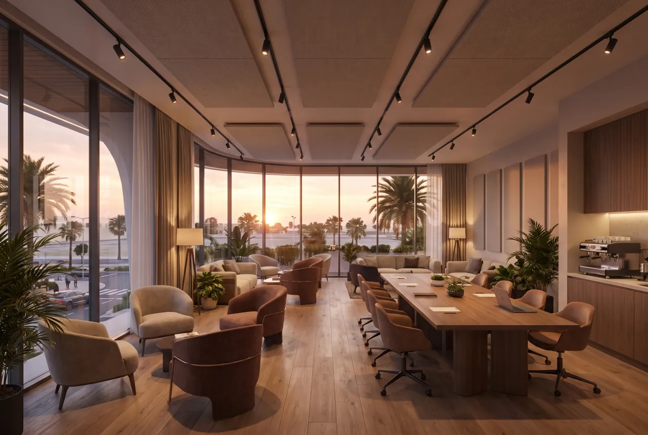 Illustrative shared workspace